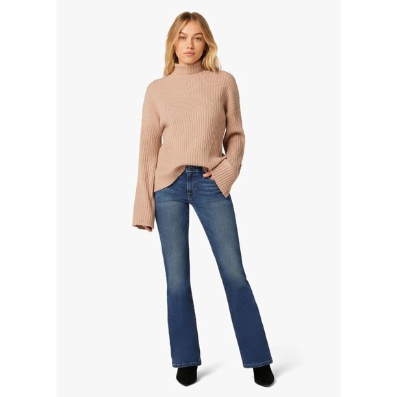 JOE'S JEANS Petite Bootcut Nevaeh Dark Rinse Low Rise Boot Leg Jeans, Size 26 - Picture 1 of 16